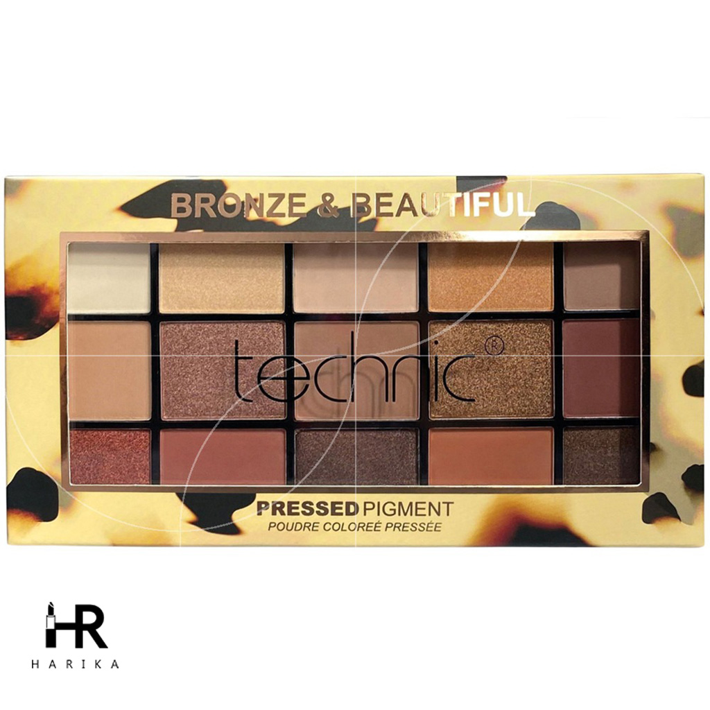 پالت سایه BRONZE & BEAUTIFUL تکنیک