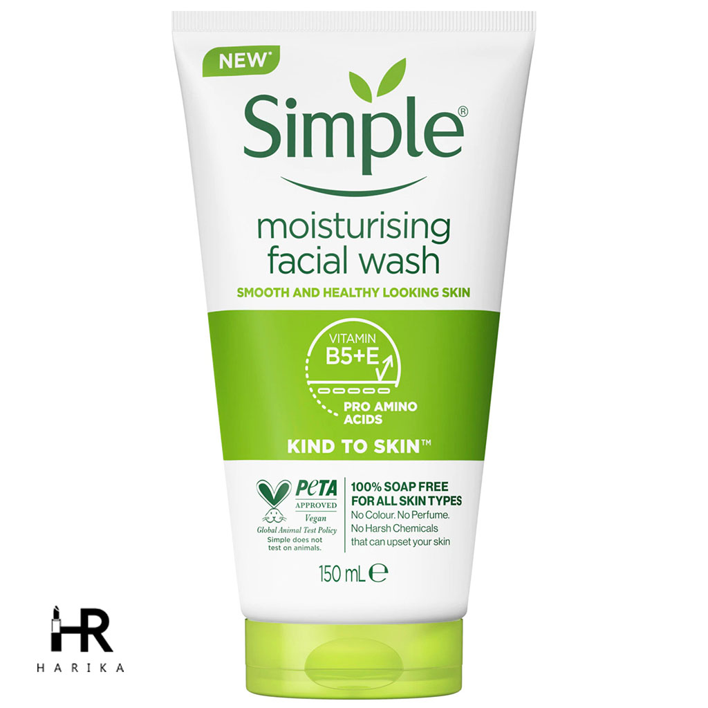 ژل شستشو Moisturising  سیمپل
