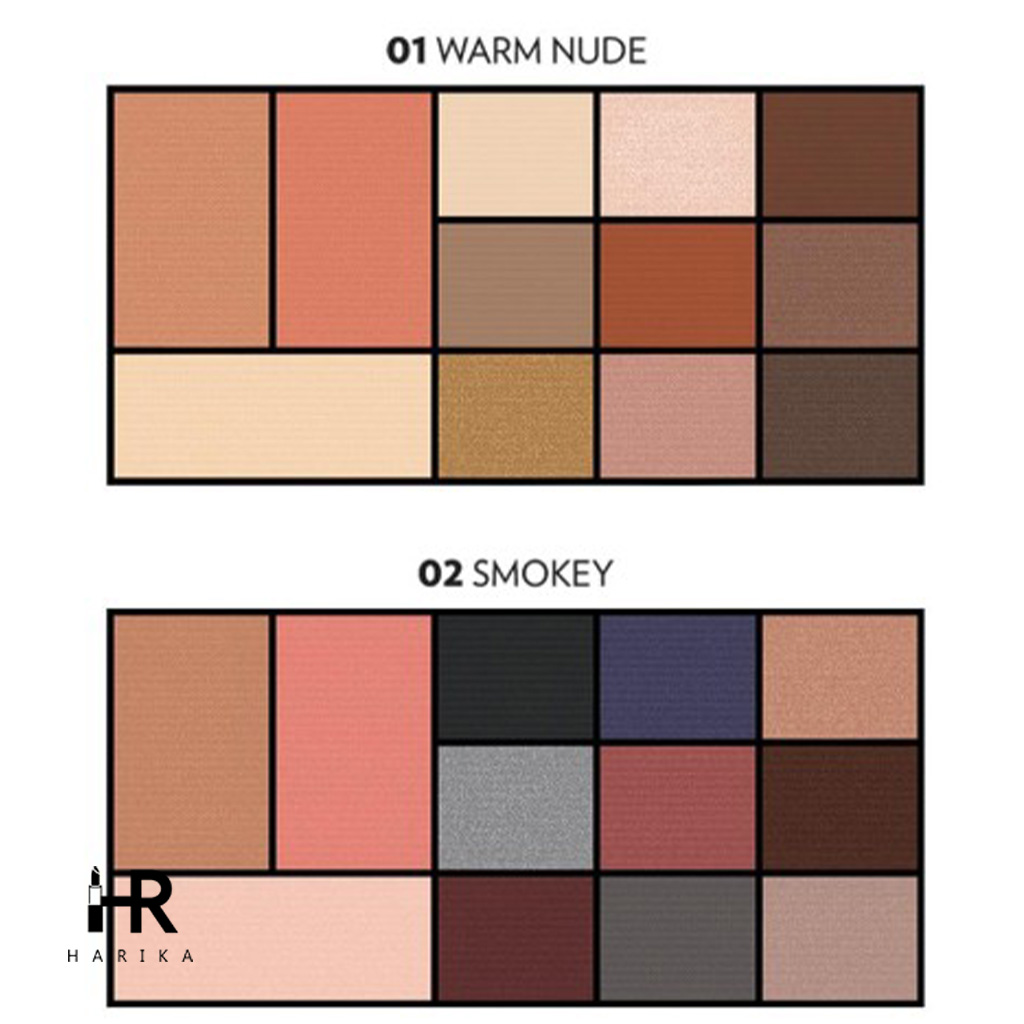 پالت سایه سیتی استایل گلدن رز (اسموکی و...